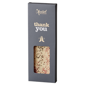 "Thank You" Snackbar - Chokoladeplade fra Xocolatl 40 g 